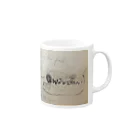 memboの不遇なフグ愛 Mug :right side of the handle