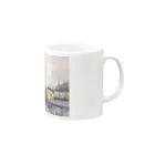 SJMavisのユトリロの幻影：Mirage of Utrillo Mug :right side of the handle