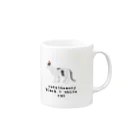 orange_honeyの猫1-16 ぶち猫 Mug :right side of the handle