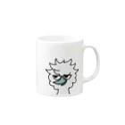 にあしもん　ピコくん店のファニーくん！（※右手用） Mug :right side of the handle