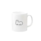 yuppo_pawpawのCAT Mug :right side of the handle