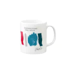 JOBS＆CO.のcolor pallet-paint_#DD0A Mug :right side of the handle