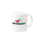 ゲレーロ　蛙田のAtami teenage riot!!! Mug :right side of the handle