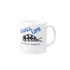 SMALL LIFEのエキスパンサス Mug :right side of the handle