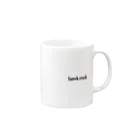 ホークロックのお店のホークロックのロゴ入り限定アイテム Mug :right side of the handle