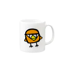 SOSISHO（そしお）のそしおばーど Mug :right side of the handle