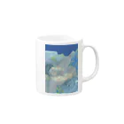 FlowerChildGarden　by che*loveの夜中にテレビを見る Mug :right side of the handle