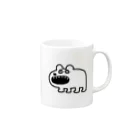 すざ木しんぺいの動物001 Mug :right side of the handle