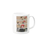 きねぶち温泉のズンズンきょうちゃん Mug :right side of the handle