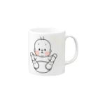 しいな　ゆうこのあんよぱっかーん Mug :right side of the handle