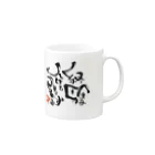 P WORLDのGo!my life Mug :right side of the handle