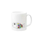 うえだ家☆ueda-ya☆のsakana Mug :right side of the handle