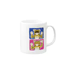 めぐぺ。とフレンズのめぐゆりシリーズ Mug :right side of the handle