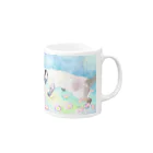 りとるたまの自由な心 Mug :right side of the handle