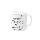 Bebopの目力くん Mug :right side of the handle