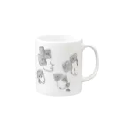 晴田書店のLady Mug :right side of the handle