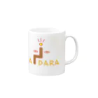 AIDARAのAIDARAロゴ Mug :right side of the handle