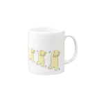 どうながセンターの五頭でどうながダンス Mug :right side of the handle