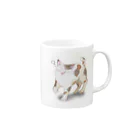 猫好きのミケネッコ Mug :right side of the handle