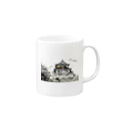 イノカ・ワイガワの5.お城で殿様気分　モモの気ままな世界旅 Mug :right side of the handle