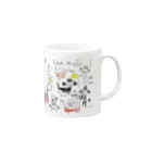 decoboko_fuのみんなともだち Mug :right side of the handle