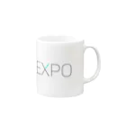 Agile Tech EXPOのあじゃてくん＆ロゴマグカップ Mug :right side of the handle