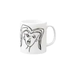 ケ・セラ・セラの水瓶座の女 Mug :right side of the handle