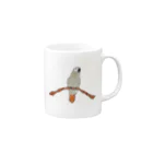 あべなつきの絵本クッズ店へようこそのドヤ顔なヨウム Mug :right side of the handle