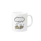 greetenの植木に雨を Mug :right side of the handle