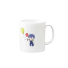 Mieのballoon  girl Mug :right side of the handle