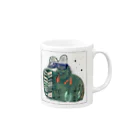 polgly suzuri shopのチムニー Mug :right side of the handle