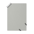 キッズモード某の右から白ポン ( 麻雀グッズ ) Notebook :back