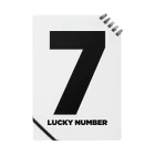 lucky_numberの7_LUCKY NUMBER ノート