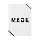 マゲの団ストアのMAGEロゴ ノート