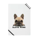 フレブル6兄弟オリジナルグッズのILOVE MARO  Notebook