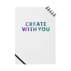 FREELY SHOPのCREATE WITH YOUシリーズ Notebook