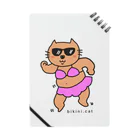 BIKINI.CATのダンシングビキニCATさん Notebook