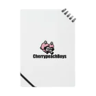 CherrypeachBoys [二階堂]のLipchan playing game ver Logo入り Notebook