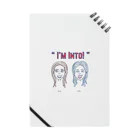 sarA×Miho限定コラボグッズのI'm Into!ノート Notebook