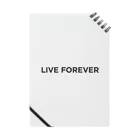 Type Me TのLIVE FOREVER Notebook