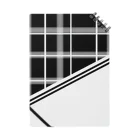 梟之助のMonochrome Check Notebook