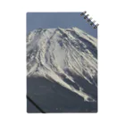 下田村の冠雪した富士山 Notebook