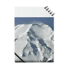 下田村の冠雪した富士山_003 Notebook