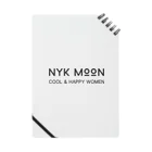 NYK MOON.factoryのNYK MOON logo Notebook