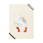 すずろにのWhite  bear Notebook