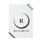 Nothing BeforeのNothing Beforeロゴ ノート