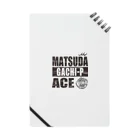 ガチピーSUZURI支店のMATSUDA　ACE ver2 Notebook