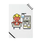 有限会社ケイデザインの献血好きなオニさん【B型・成分献血】 Notebook