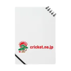 クリケットおじさんの店[Kenny's Shop]のKenny's Japan Cricket 盆栽_02 Notebook