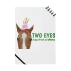 HorseSpaceTsumugiのジョージのTWO EYES Notebook